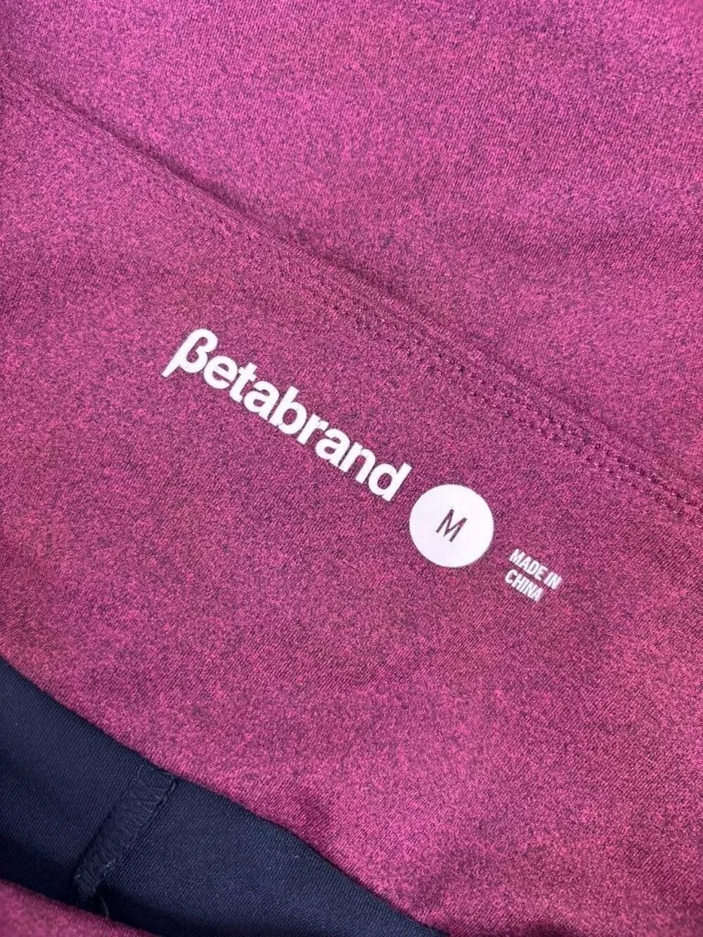 Betabrand women's medium mulberry long length athletic skort skirt tennis golf